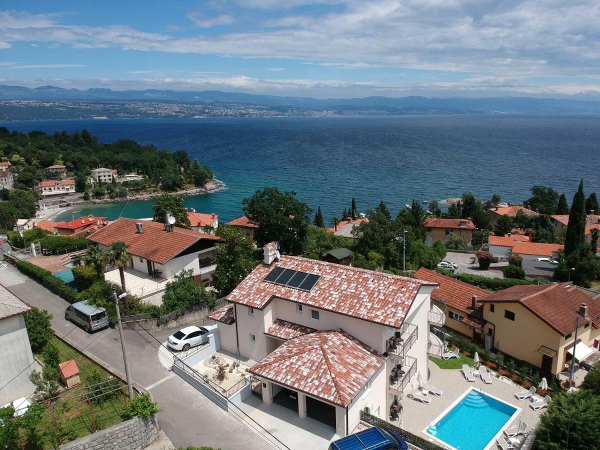 Villa Two Angels With Swimming Pool, Ika - Opatija Kültér fotó